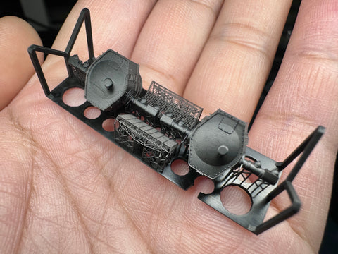 MUYIモデル G350051 1/350 ドイツ海軍 7メートル測距儀 超精密3Dプリントキット(2個入り)