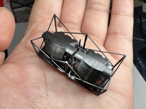 MUYIモデル G350054 1/350 ドイツ海軍 150mm SK C/28 砲 超精密3Dプリントキット(6門入り)