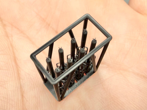 MUYIモデル G350064 1/350 ドイツ海軍 4連装魚雷発射管(分離型) 超精密3Dプリントキット 2個入り