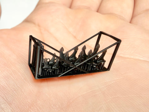 MUYIモデル G350096 1/350 ドイツ海軍 戦艦ビスマルク 装備品セット Q(超精密3Dプリントキット・9パーツ入り)