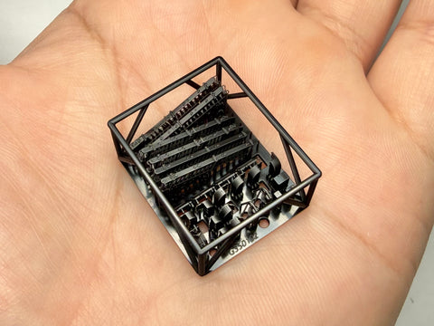 MUYIモデル G350102 1/350 トランペッター用 クリークス・マリーネ ビスマルク用装備セットW(超精密3Dプリントキット・26パーツ)