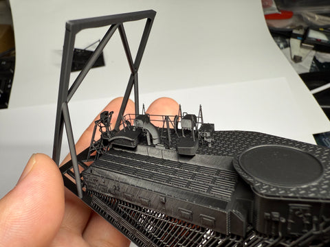 MUYIモデル R200125 1/200 日本海軍 陽炎型駆逐艦 魚雷発射管(1940年仕様) 超精密3Dプリントキット 1個入り