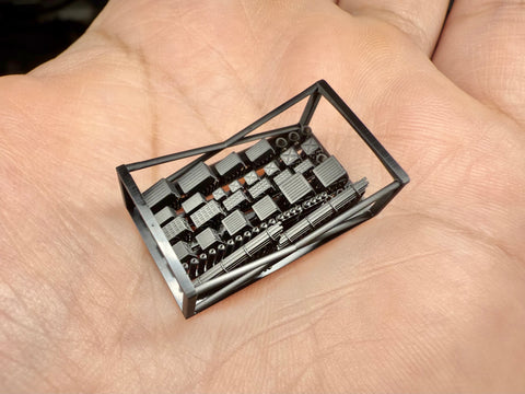 MUYIモデル R350150 1/350 WWII 艦上甲板用備品セット(超精密3Dプリントキット・47パーツ入り)