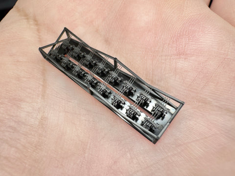 MUYIモデル R700012 1/700 日本海軍 九六式25mm三連装機銃(LPR照準器付き) 超精密3Dプリントキット(16基入り)