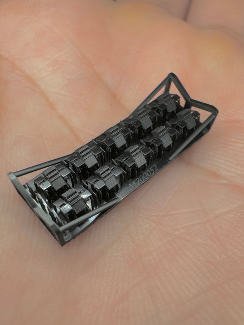 MUYIモデル R700052 1/700 日本海軍 12cm噴進砲 (A) 超精密3Dプリントキット(10基入り)
