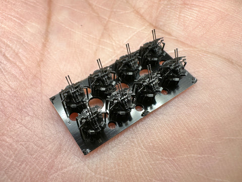 MUYIモデル R700061 1/700 日本海軍 五式40mm対空砲 超精密3Dプリントキット(8個入り)