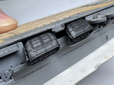 MUYIモデル R700084 1/700 日本海軍 翔鶴&瑞鶴 煙突 富士見用 超詳細 3D プリントキット 1 個