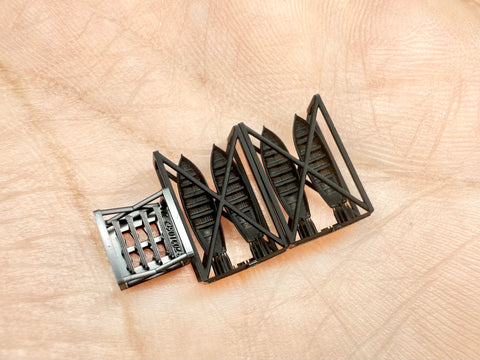 MUYIモデル R700106 1/700 日本海軍 7メートルカッター 超精密3Dプリントキット(4隻入り)
