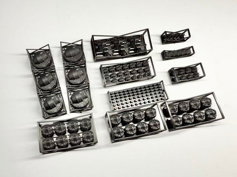 MUYIモデル R700160 1/700 日本海軍 戦艦「大和」兵装セット(1945年仕様) ピットロード W200用 超精密3Dプリントキット(全152パーツ)