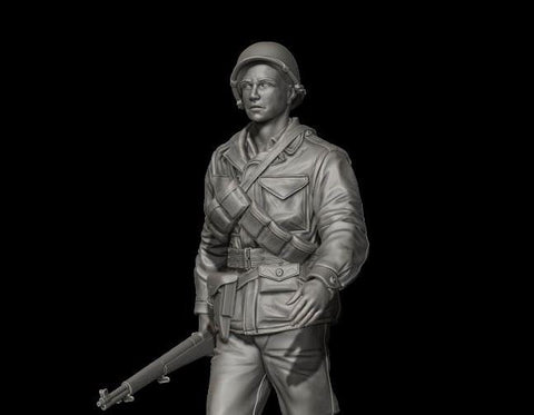 パンツァーアート FI35-093 1/35 WWIIアメリカ M43型軍服の兵士 No.1