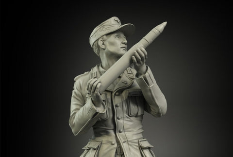 パンツァーアート FI35-096 1/35 WWIIドイツ アフリカ軍団 弾薬を装填する戦車兵 No.1