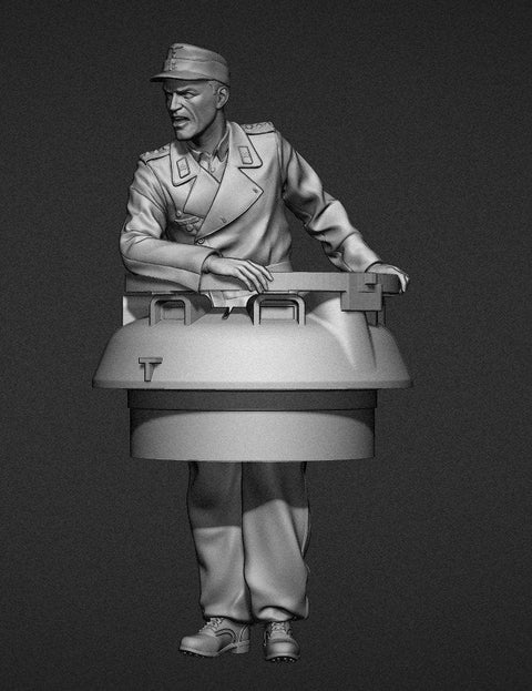 パンツァーアート FI35-107 1/35 WWIIドイツ ノルマンディーのパンサー 指揮官