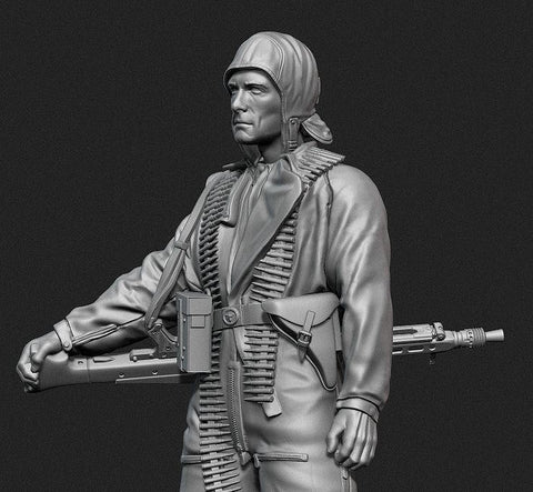パンツァーアート FI35-132 1/35 WWIIドイツ 降下猟兵 オーデルフロントNo.2