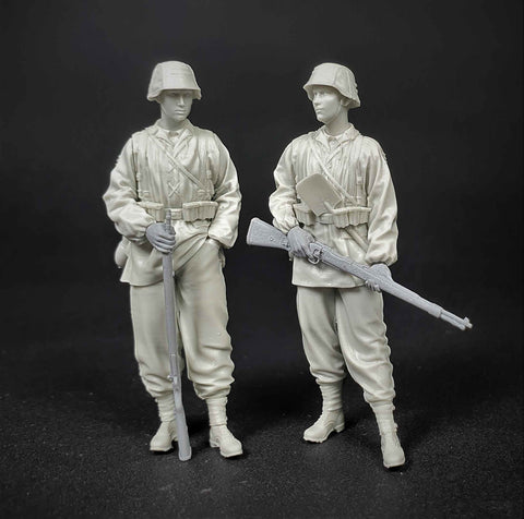 パンツァーアート FI35-159 1/35 WWIIドイツ ヒトラーユーゲント擲弾兵ノルマンディー 2体セット