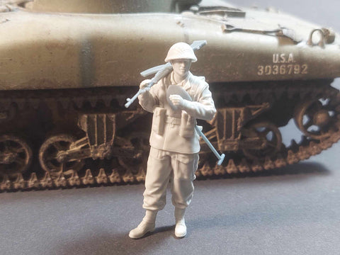 パンツァーアート FI35-199 1/35 WWIIイギリス ブレン軽機関銃チーム No.1