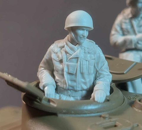 パンツァーアート FI35-213 1/35 WWIIイギリス シャーマン「ファイアフライ」戦車長「ピクシー」スーツ