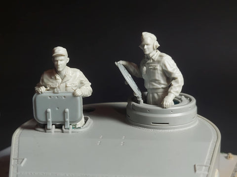 パンツァーアート FI35-266 1/35 武装親衛隊「タイガー」砲塔セット(ジタデル作戦)