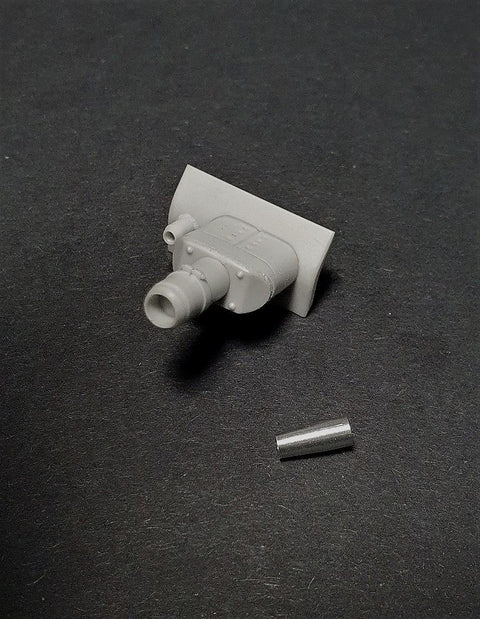 パンツァーアート GB35-024 1/35 WWIIドイツ IV号戦車 F1型(KwK37) 砲身・防楯(汎用)