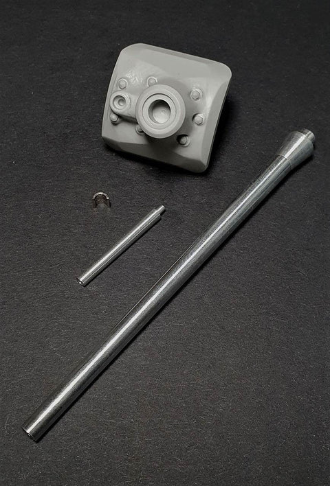 パンツァーアート GB35-028 1/35 WWIIドイツ VIII号戦車 マウス(KwK44 12,8cm&KwK44) 7,5cm 砲身・防楯(汎用)