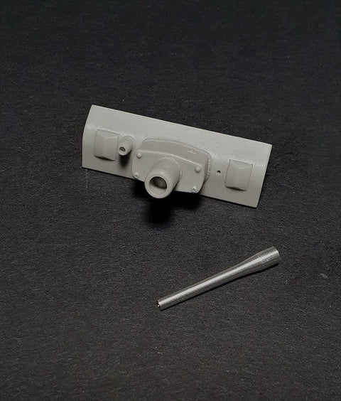 パンツァーアート GB35-035 1/35 WWIIドイツ III号戦車 H-J型(KwK39 L42) 砲身・防楯(汎用)
