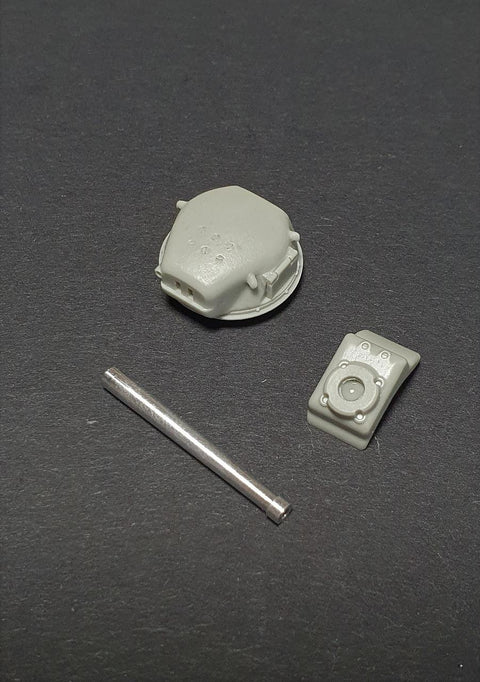 パンツァーアート GB35-037 1/35 WWIIフランス ソミュア 35(ピュトー S35) 砲身・防楯(汎用)