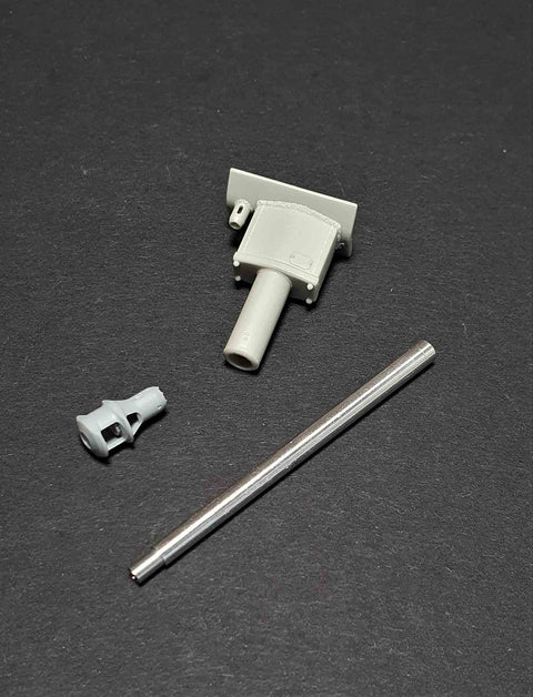 パンツァーアート GB35-060 1/35 WWIIドイツ IV号戦車 H/J型(KwK40L48)砲身 (初期型 マズルブレーキ)・防楯(汎用)