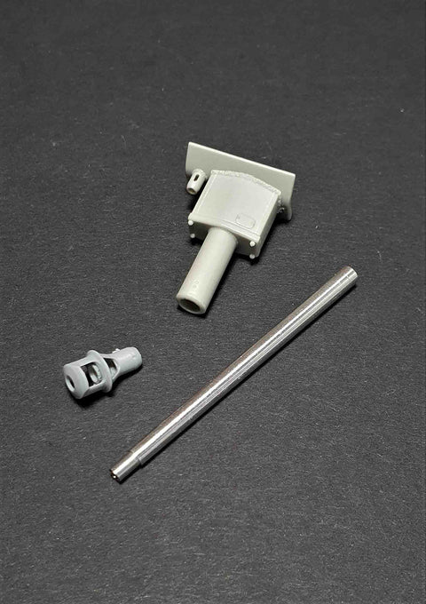 パンツァーアート GB35-061 1/35 WWIIドイツ IV号戦車 H/J型(KwK40L48) 砲身 (中期型 マズルブレーキ)・防楯(汎用)