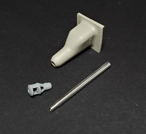 パンツァーアート GB35-065 1/35 WWIIドイツ III号突撃砲G型(KwK40)砲身 (初期型 マズルブレーキ)・ザウコップ防楯(汎用)