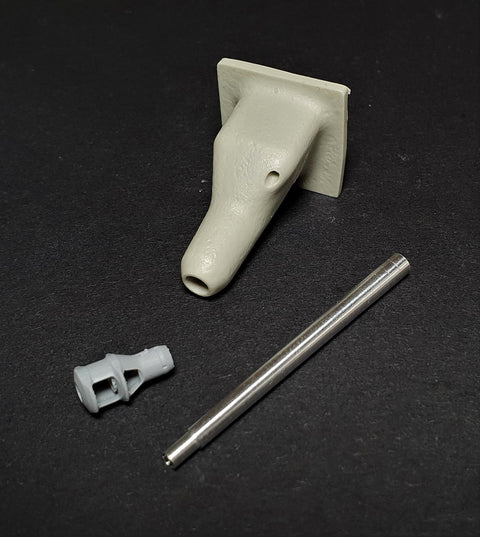 パンツァーアート GB35-068 1/35 WWIIドイツ III号突撃砲G型(KwK40)砲身 (初期型 マズルブレーキ)・ザウコップ MG防楯(汎用)