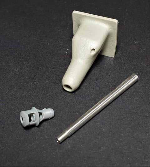 パンツァーアート GB35-069 1/35 WWIIドイツ III号突撃砲G型(KwK40)砲身 (中期型 マズルブレーキ)・ザウコップ MG防楯(汎用)