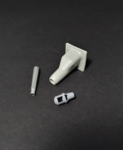 パンツァーアート GB35-086 1/35 WWIIドイツ 10.5cm突撃榴弾砲42型搭載III号突撃砲 (ダブルバッフル マズルブレーキ)・ザウコップ防楯(汎用)