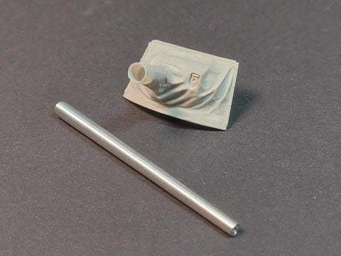 パンツァーアート GB35-132 1/35 WWIIアメリカ ヘルキャット 76mm M1砲身・キャンバス付き防盾(汎用)