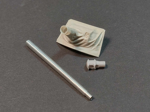 パンツァーアート GB35-133 1/35 WWIIアメリカ ヘルキャット 76mm M1A2砲身・キャンバス付き防盾(汎用)