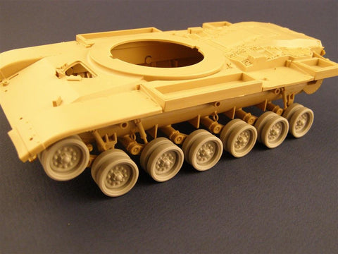 パンツァーアート RE35-001 1/35 現用アメリカ M48/60戦車 ロードホイールセット(鋼材プレス型)