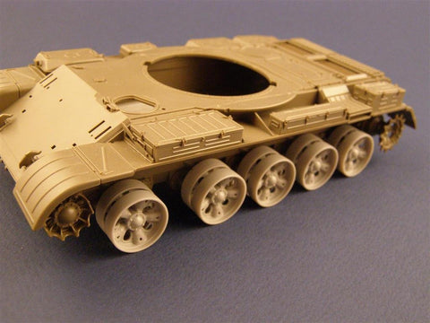 パンツァーアート RE35-002 1/35 現用ロシア 現用ロシア T-55/62戦車 焼け落ちたロードホイールセット