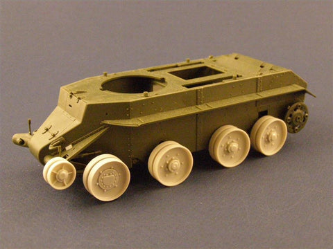 パンツァーアート RE35-016 1/35 WWIIソビエト BT-7 焼け落ちたロードホイールセット