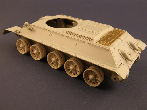 パンツァーアート RE35-025 1/35 WWIIソビエト T-34戦車 焼け落ちたロードホイールセット(スパイダー)