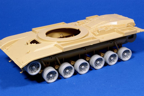 パンツァーアート RE35-129 1/35 現用アメリカ M60主力戦車 ロードホイールセット(アルミ鋳造タイプ)