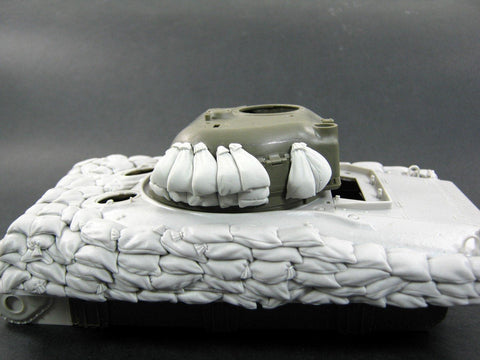 パンツァーアート RE35-139 1/35 WWIIアメリカ M4A1シャーマン サンドバッグアーマー初期車体用