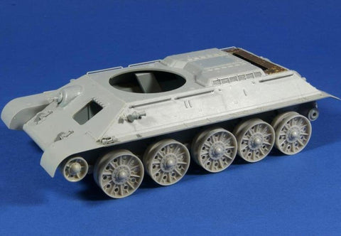 パンツァーアート RE35-171 1/35 WWIIソビエト T-34 ロードホイールセット 第9ウラル工場(UZTM)仕様