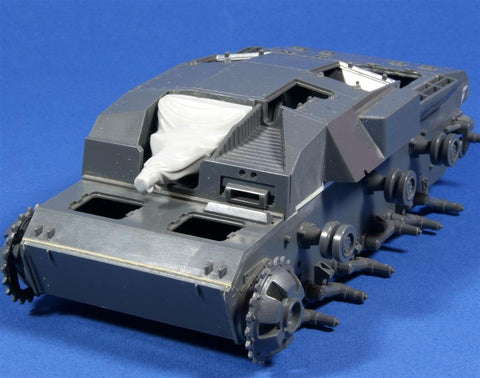 パンツァーアート RE35-177 1/35 WWIIドイツ III号突撃砲B型 砲身 キャンバスカバー