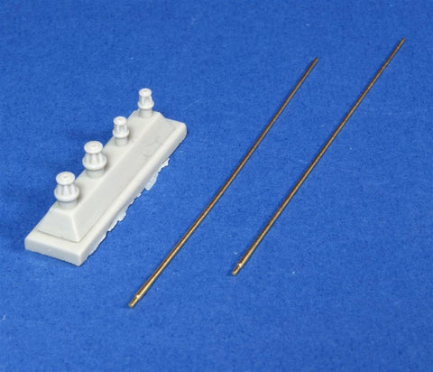 パンツァーアート RE35-181 1/35 WWIIドイツ ドイツ 2mアンテナ&アンテナ基部セット
