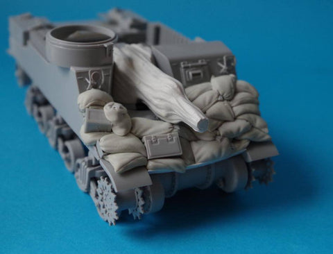 パンツァーアート RE35-226 1/35 WWIIアメリカ M7プリースト サンドバッグアーマー