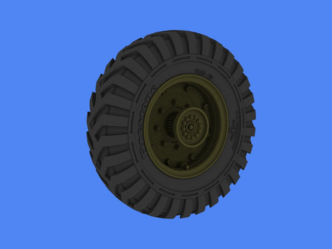 パンツァーアート RE35-261 1/35 WWIIイギリス ベッドフォードQLC ホイール(ファイアストーン)