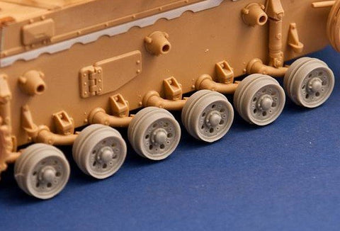 パンツァーアート RE35-273 1/35 WWIIドイツ III号戦車・突撃砲 焼け落ちたロードホイールセット(中・後期型)