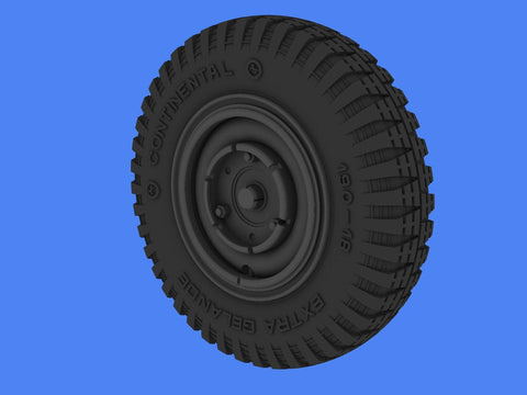 パンツァーアート RE35-287 1/35 WWIIドイツ ホルヒ1a ホイールセット