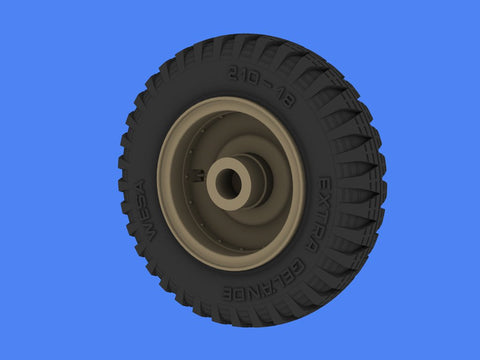パンツァーアート RE35-289 1/35 WWIIドイツ ホルヒ15 ホイールセット