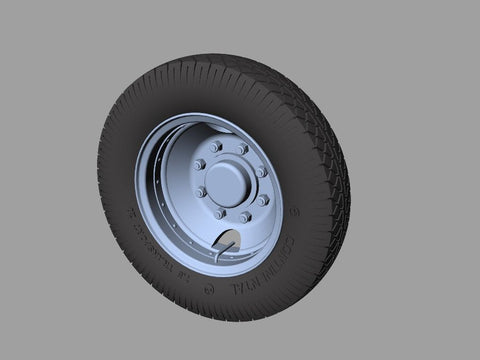 パンツァーアート RE35-322 1/35 WWIIドイツ メルセデスLG3000 ホイールセット
