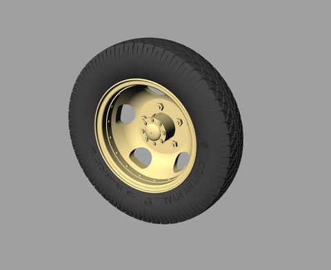 パンツァーアート RE35-333 1/35 WWIIドイツ フォードV3000 ホイールセット