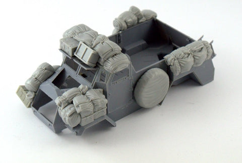 パンツァーアート RE35-550 1/35 WWIIカナダ オッター軽偵察車用積荷セット